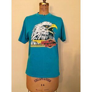 Vtg1986 Harley Davidson Paper Thin T-shirt, Screaming Eagle, Appleton Harley, L
